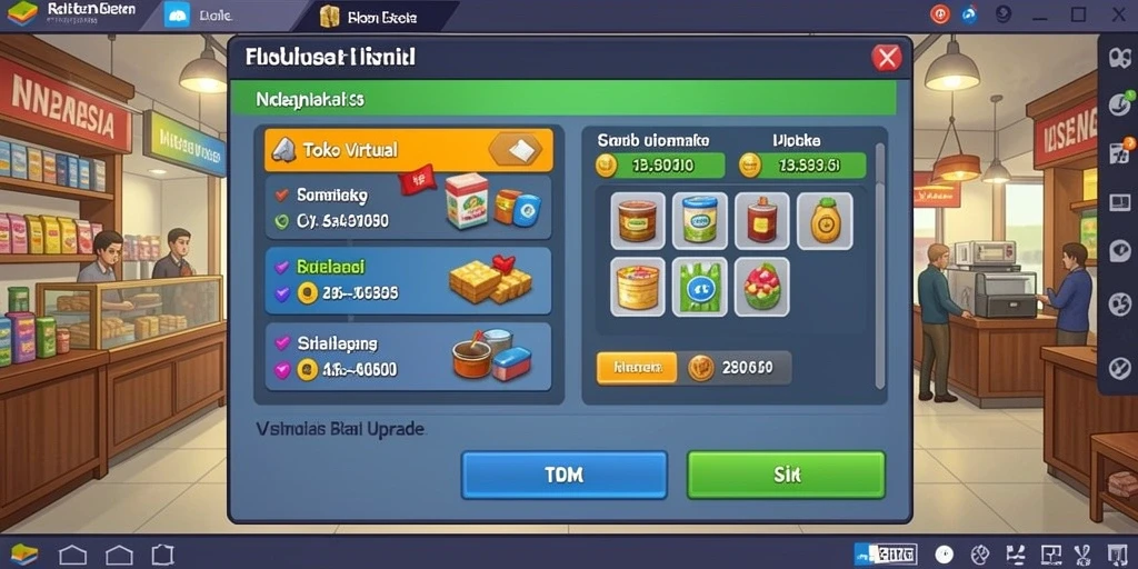 Tampilan antarmuka yang menarik dan user-friendly.
