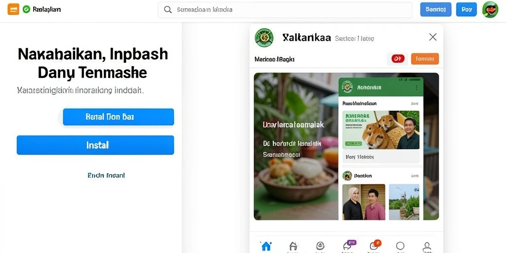 Tampilan trek balap yang menakjubkan.