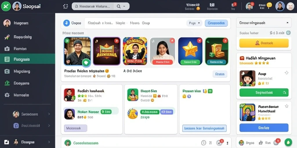 Tampilan antarmuka yang user-friendly dan menarik.